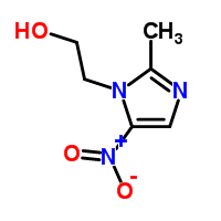 1-(2-hydroxyethyl)-2-methyl-5-nitroimidazole N-(5-carboxy-5-aminopentane)carbamate